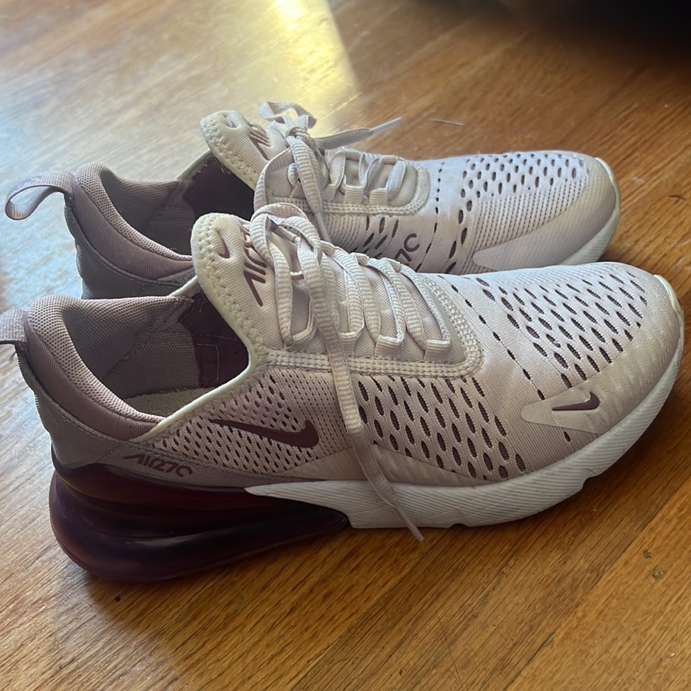 Nike Womens Airmax 270C Light Pink/Purple Size 7.5